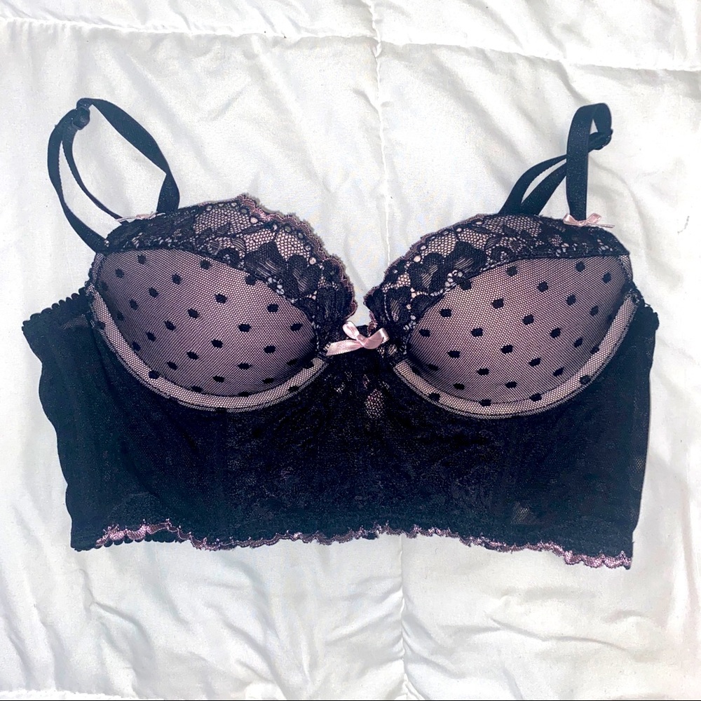 Victoria’s Secret Lace Demi Bandeau Bra